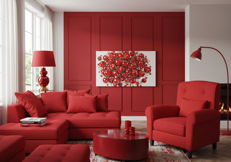 Cherry red, a vibrant and timeless hue, brings warmth, energy, and sophistication to any space. Its bold yet versatile nature makes it an excellent choice for home decor, whether you’re aiming for a subtle accent or a dramatic statement. Below, explore cherry red decor ideas tailored for every room in your house, ensuring a cohesive and stylish look.
