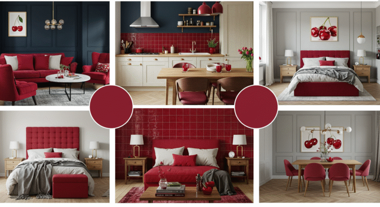 Vibrant Decor: What Colors Go With Cherry Red?