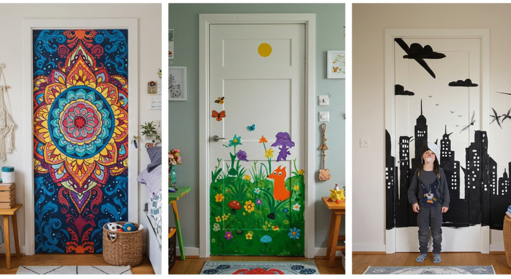 9 Door Mural Stickers That Look Just Like Handpainted Wall Art